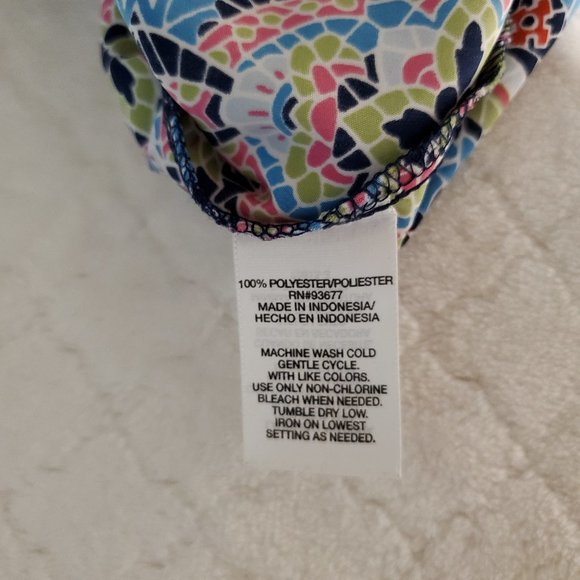 ALLEN B. WOMEN'S MANDALA HALTER COLORFUL MEDALLION PRINT - Picture 4 of 4